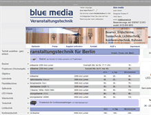 Tablet Screenshot of berlinbeamer.de